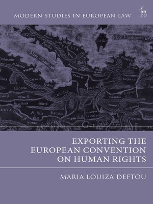 cover image of Exporting the European Convention on Human Rights